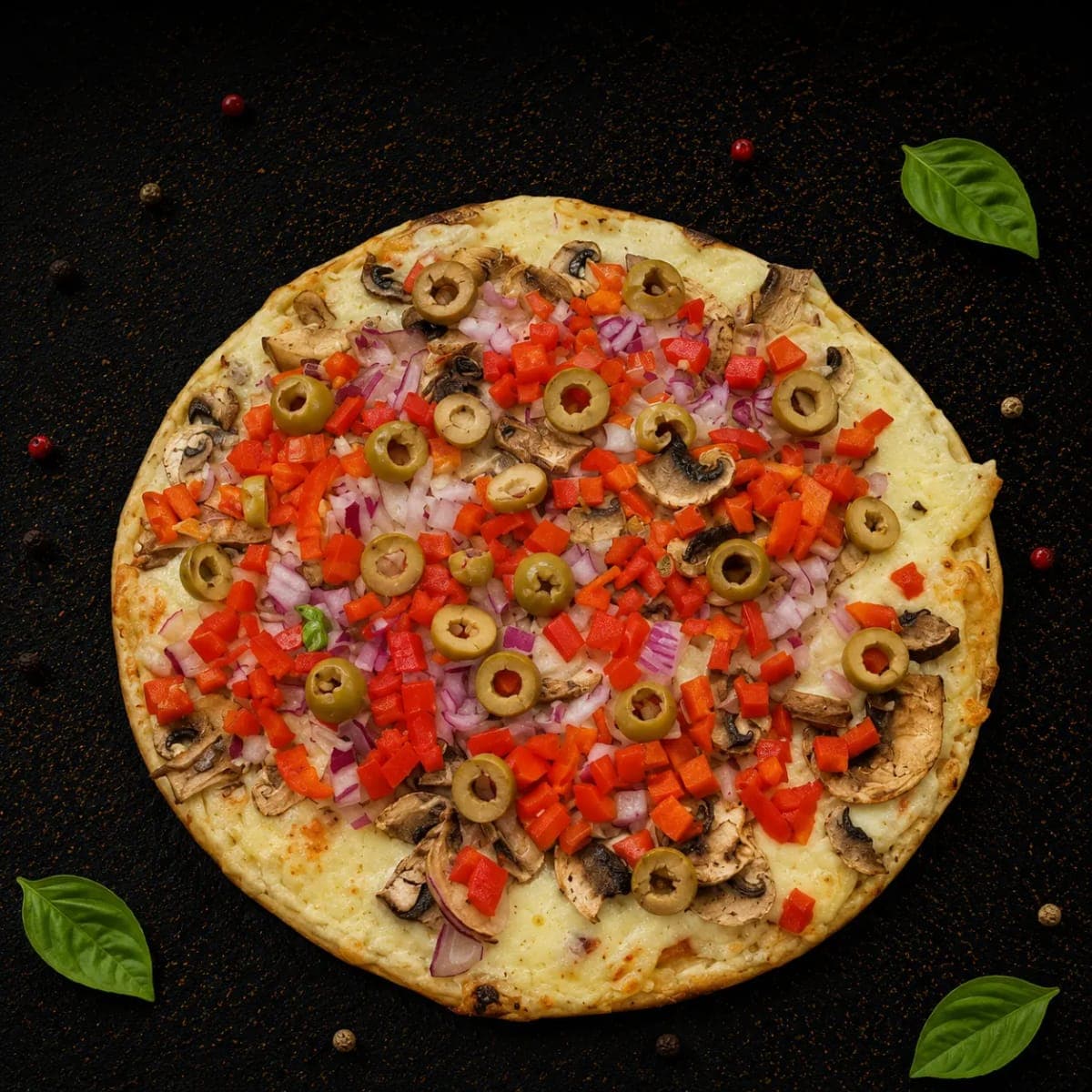 Pizza Vegetariana 100%