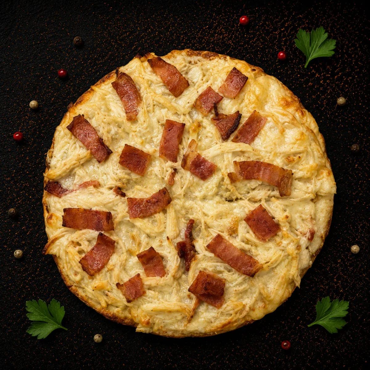 Pizza Pollo Carbonara