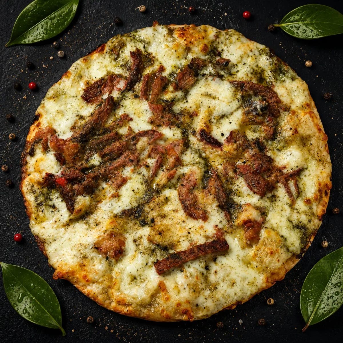 Pizza Lomito Pimienta